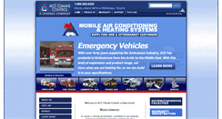 Desktop Screenshot of accclimatecontrol.com